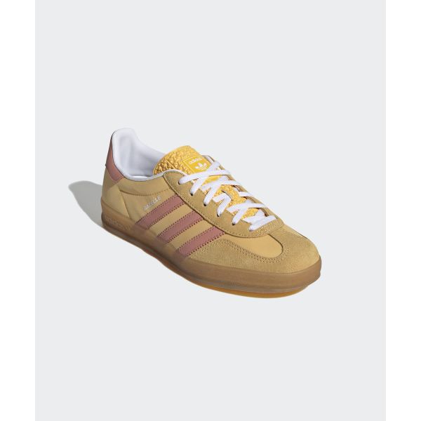 adidas Gazelle Indoor Semi Spark Wonder Clay Women Sneakers Yellow Cloud-White IE2959