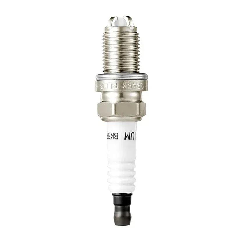 4/6PCS 12120037607 BKR6EQUP Platium Spark Plug Candles For BMW E39 E60 E61 E46 E63 E64 Z3 M54 M62 320 528 12 12 0 037 607