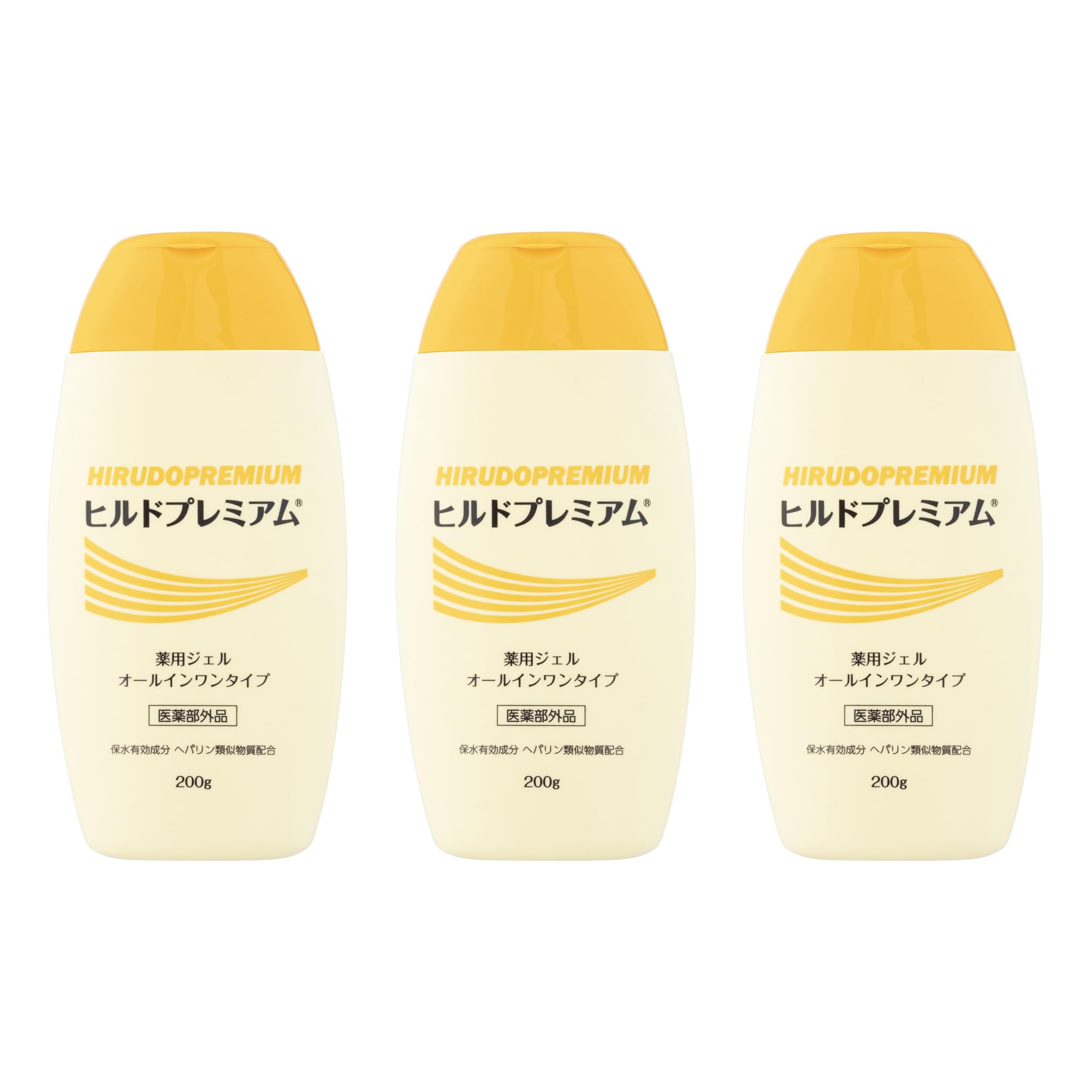 

Hirudo Premium Gel x 3 200ml Heparinoid All-in-One Non-prescription Quasi-drug (3)