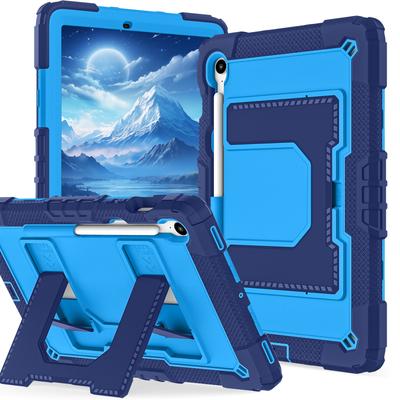 For Samsung Tab Case S10 Lite S10FE S9 FE Tab A11+ A9+ Stand Tablet Case iPad7/8/9/10/11/12th Air4/5/6 Mini6/7 Heavy Duty Thick Shockproof Hard Cover
