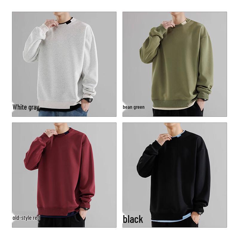 Baleno Men's Round Neck Pullover Sweatshirt