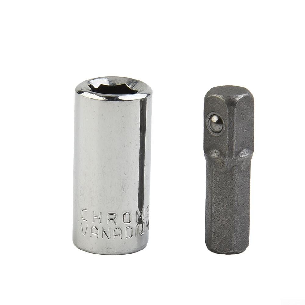 

Адаптер-конвертер с квадратным хвостовиком 1/4 на шестигранный хвостовик 1/4 для ударной дрели надежно