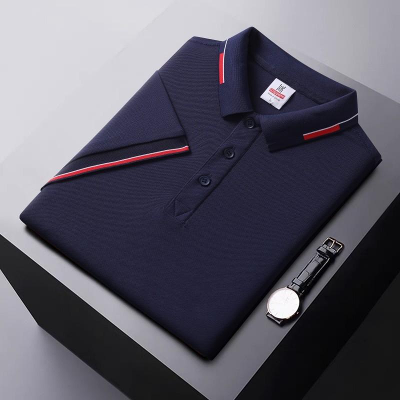 Poloshirt Herren 2024 Mode Casual Neues Design Top Hochwertiges Business Luxus Persönlichkeit