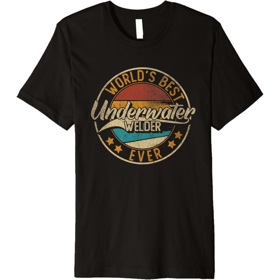 

Worlds Best Underwater Welder Premium T-Shirt XXXXXL чорний