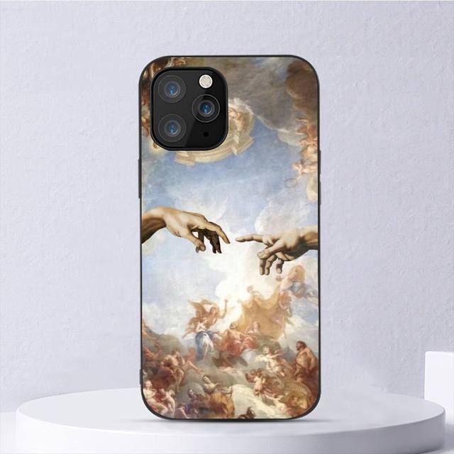 Renaissance Art Painting Phone Case For Iphone 11 12 Mini 13 14 Pro Xs Max X 8 7 6s Plus 5 Se Xr Shell