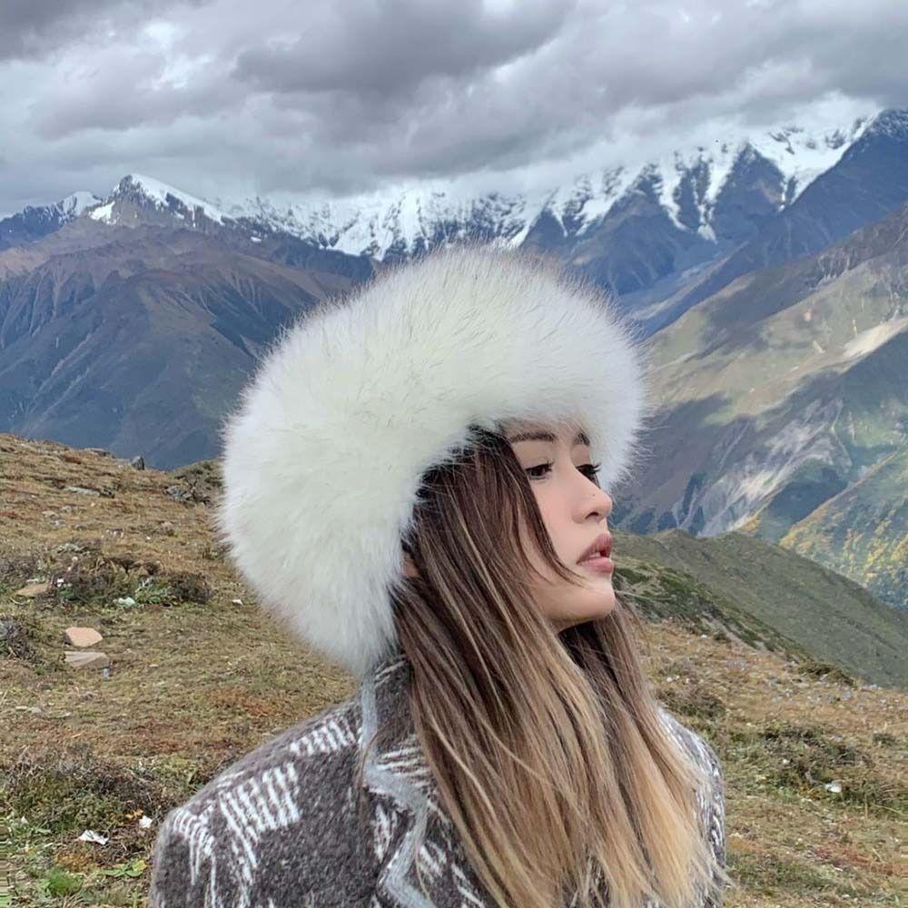 Thicken Warm Empty Top Fur Hat Faux Fur Fur Headwrap Simple No Top Hairband  Female