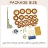 Alto Sax Repair Kit Maintenance Parts Sound Hole Pad Saxophone Tools for