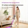 2-in-1 Handheld Vacuum: High-Suction, UV Sterilization, Anti-Mite for Home & Car