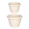 Elegant Resin Flower Planter for Indoor and Outdoor Use