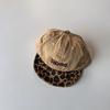 Leopardenmuster Kleinkind Mütze Weicher Schirm Entenschnabel Kappe Modische Baby Baseballkappe 1-4 Jahre Kind