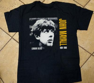 John Mayall London Blues T-shirt Unisexe Coton Tee Toutes Tailles RI_203 T-shirt Unisexe