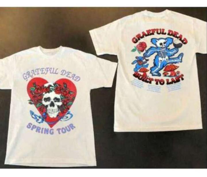 

Grateful Dead Built To Last Spring Tour 2 Sided TShirt Unisex T-Shirt XL
