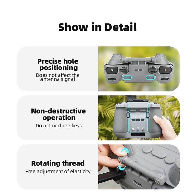 Good-Sunhood Joystick Screen Protector Protective Hood Shell Cover For Dji RC 2 Remote Control Sunshade Spare Parts Parts