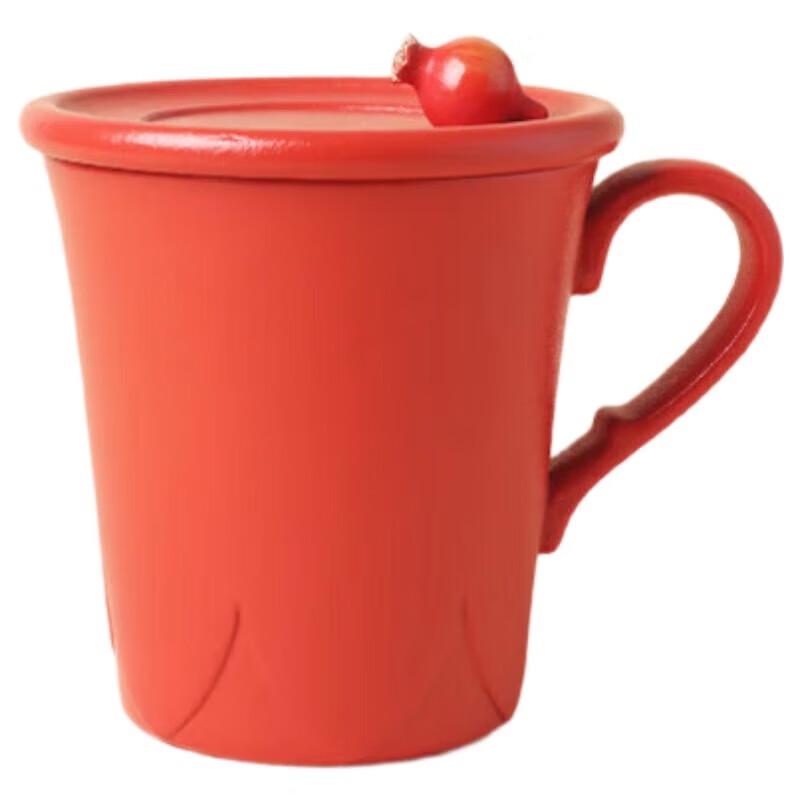 

Lubao Ceramic Mug with Pomegranate Design