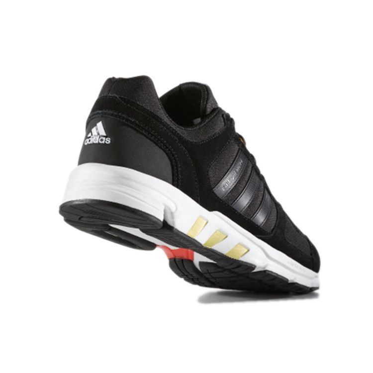 adidas Equipment 10 Comfortable Durable Breathable Lightweight Low-Top Marathon Running Shoes Unisex Sneakers Black White Gold BB8956