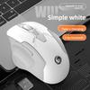 M33 Mecha 2.4G Wireless Gaming Mouse Glare Mute E-sports Rechargeable Bluetooth Dual Mode