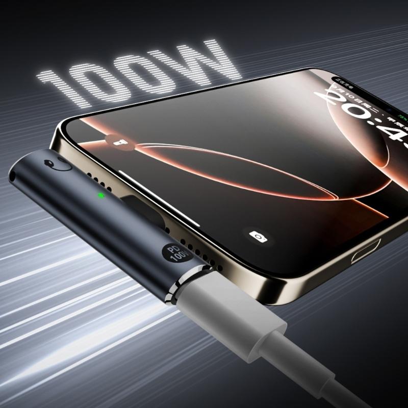 Easy Carry & Use Low Latency USB Type C To 3.5mm Radio Adapter, Portable Auxiliary Connector For Smartphones And Tablets