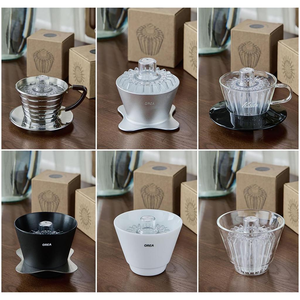 BERGBUCH Flat Bottom Rinse Assist Tool "1021" for Wave Dripper, Coffee Filter Paper Made with High-Performance Tritan Resin, Flat Bottom Wave Filter