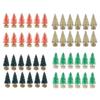 Artificial White Snow Christmas Tree Ornament 12pcs Shopping Mall Sale Event