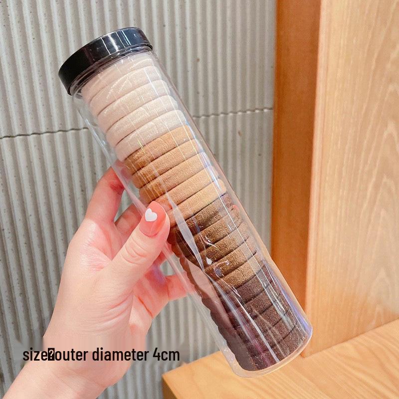 Children's Seamless High-Elasticity Hair Ties - No Damage Rubber Bands for Girls