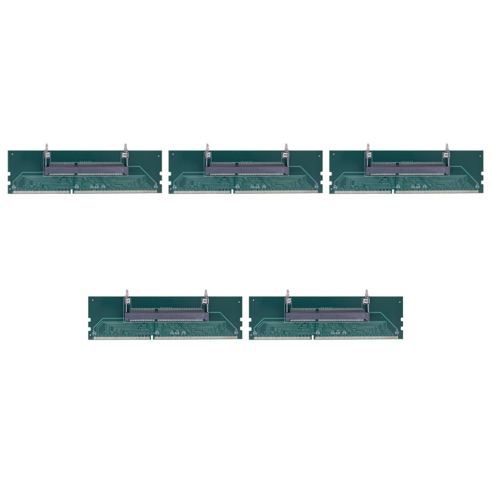 5-1PCS DDR3 DDR4 Laptop To Desktop Memory Adapter Card SO-DIMM To PC DIMM Card Connector Card Memory Stick RAM Connector Adapter
