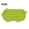 Non-slip Spatula Rest Silicone Pot Lid Holder, Cute Pig Shaped, Non Slip Heat Resistant Mat Utensil Holder with Drain Grooves, Multifunctional Kitchen
