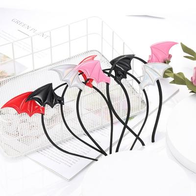 Nietoperz Nietoperz Skrzydła Spinki do Włosów Pająk Halloween Obręcz do Włosów Zabawna Opaska Halloweenowa Dorośli