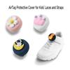 AirTag Holder Case for Kid Shoelaces Straps Waterproof Silicone GPS Tracker Accessories for Toddler Child's Shoes Shoestring 1