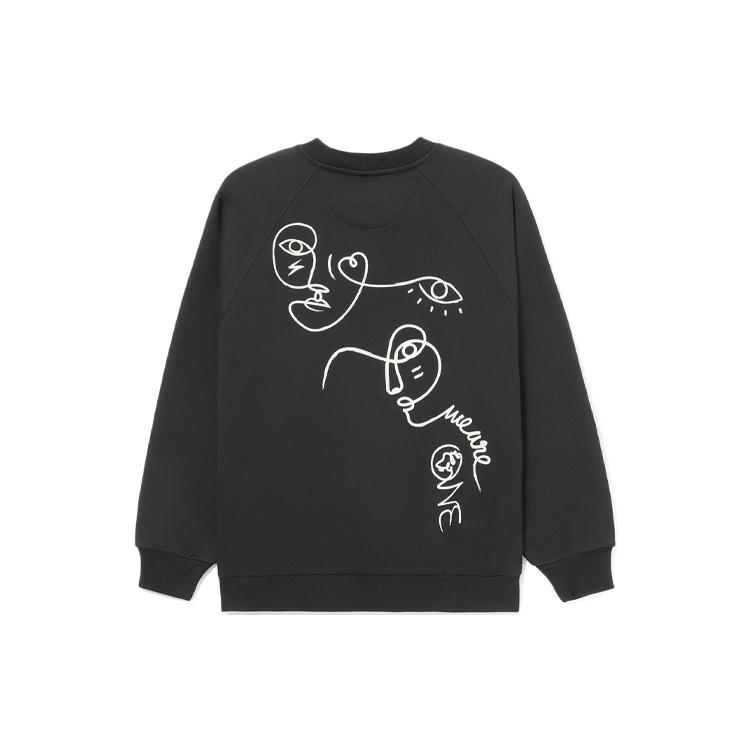 Li-Ning x DFT Way Of Wade Graphic Sweatshirt Black Men s AWDRE79-1 XXL