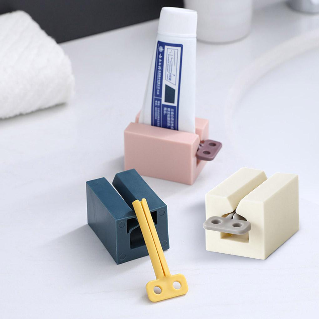 Hot! 1/2/3/5/10PCS Toothpaste Squeezer Tooth Paste Holder Oral Care Bathroom Tools Facial Cleanser Rolling Squeezing Dispenser