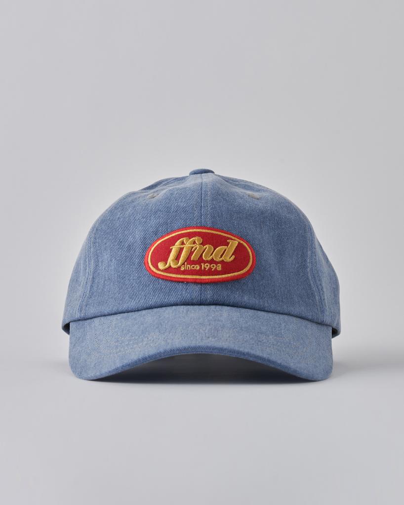 HUMAN N CAT Found Vintage Wappen Ball Cap [Blue]