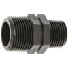 Double Nipple Reducing Coupling 3/4 X 1/2 Inch Made of PP PVC