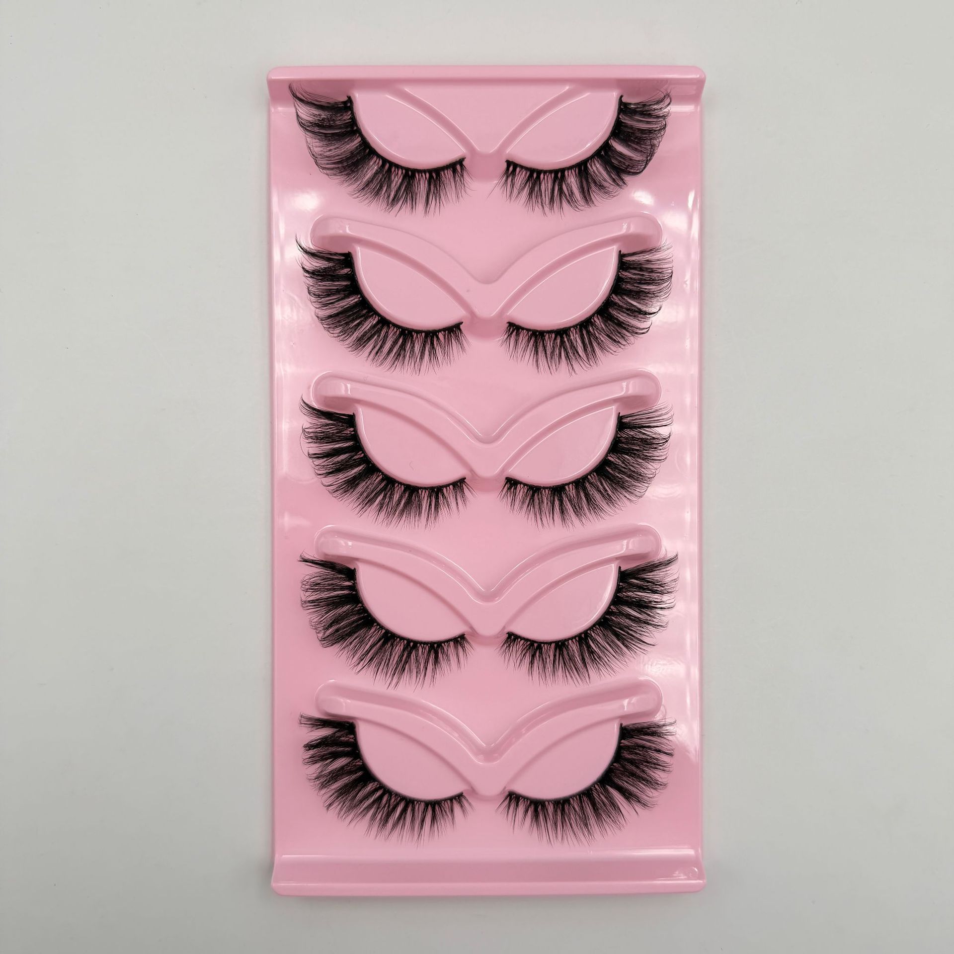 

1 шт. Накладные ресницы в стиле «лисий глаз», 5 пар XF-16