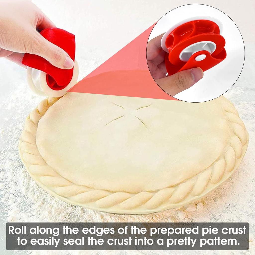 Pastry Rolling Wheel Decorator Pie Biscuit Dough Cutting Machine for Rolling Dough Kitchen Baking Tool Accessories Pizza Tools