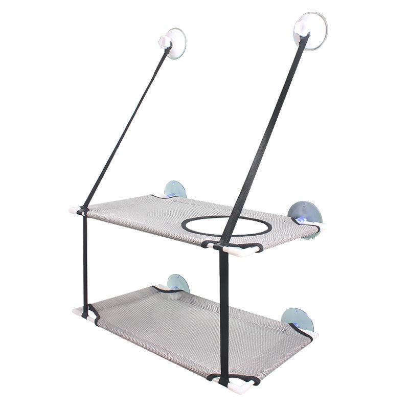 Cama para gatos, ventana colgante, hamaca para mascotas de doble