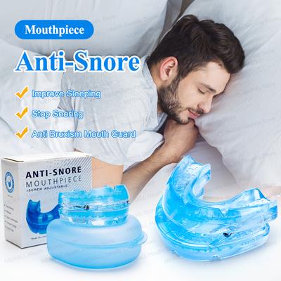 Anti Snore Bruxism Mouth Guard Stop Snoring Mouthpiece Teeth Bruxism Sleeping Aid Apnea Devices Night Anti-Snoring Mouth Guard