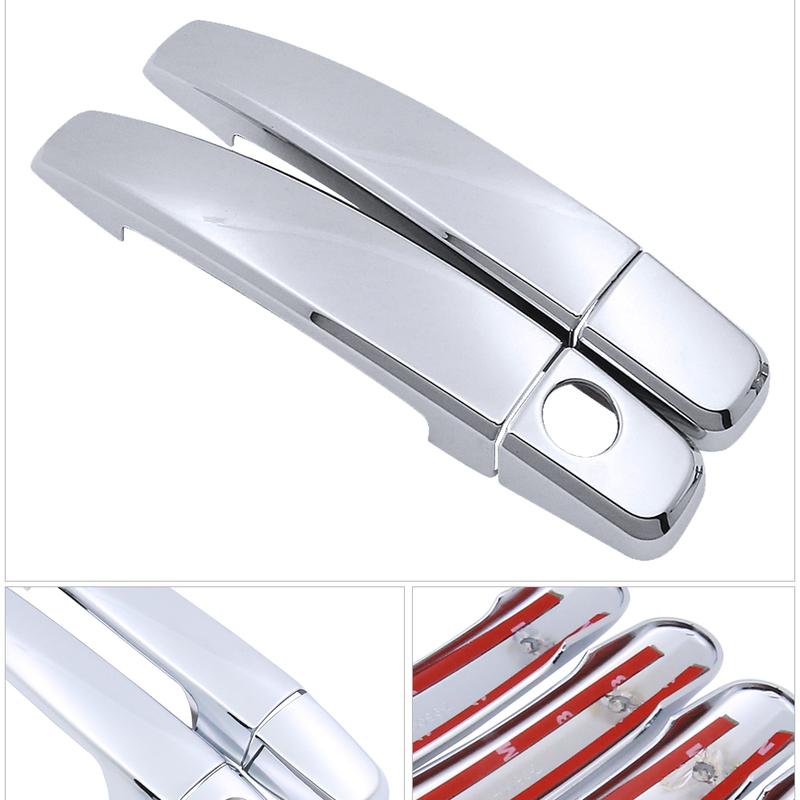 for Opel Tigra B Vauxhall Holden TwinTop 2004 2005 2006 2007 2008 2009 Chrome Door Handle Cover Trim Car Set Styling Accessories