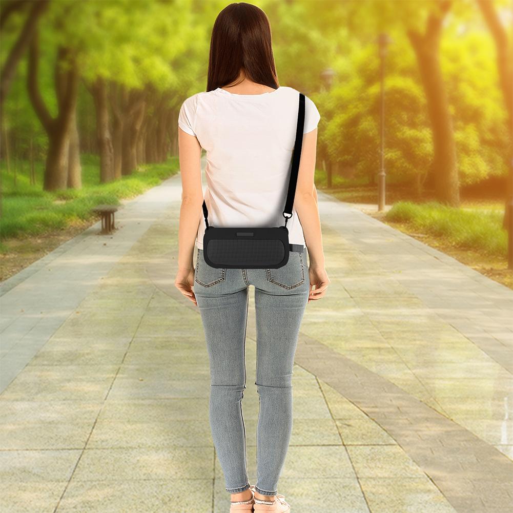 Silicone Protective Cover Travel Protective Carrying Pouch with Shoulder Strap for Bose SoundLink Flex 1st Gen 2nd Gen Speaker