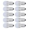 Ochun 10ks E14 LED Mini žárovky s úsporou energie 500lm 1,5W 24V, Stabilní výkon Teplé bílé žárovky, pro stropní svítidla, lustry, Malá velikost