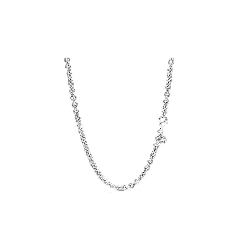 Pandora Thick Anchor Chain 925 Silver Necklace Women s 399564C00 серебряный