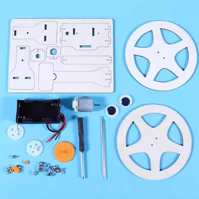 DIY Science & Technology Balance Car Robot Kit for Primary Students - Educational Experiment Aid