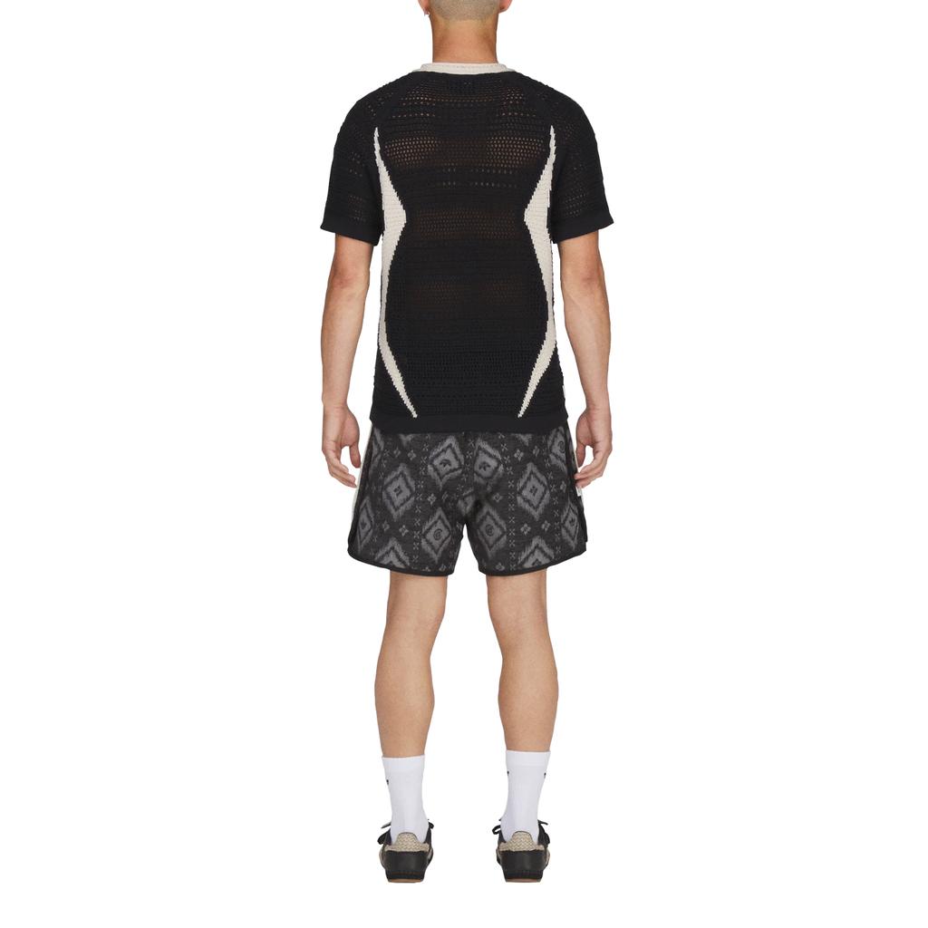 adidas Maglia in Jersey Lavorato a Maglia X CLOT By EDC Nero/Wonder White Top Unisex KE7074