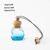 Car Hanging Perfume Glass Bottle - Air Freshener Ornament & Refillable Fragrance Pendant