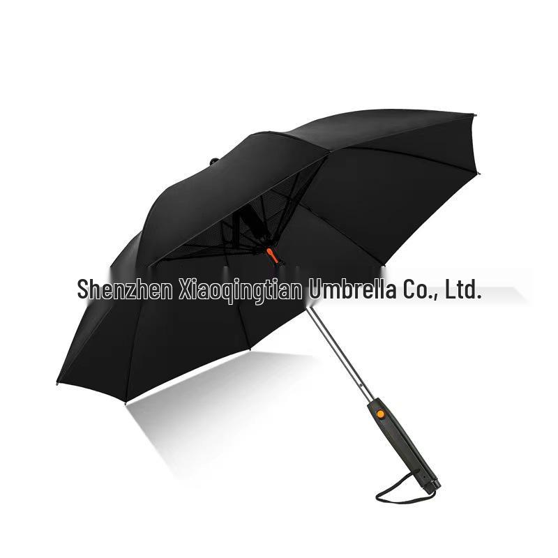 Umbrella with Built-in Fan and Mist Cooling – Sunscreen and Water-Spraying Technology