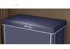 Upper Bunk Dorm Bed Curtain & Mosquito Net with Three-Open Doors - Blackout for Summer
