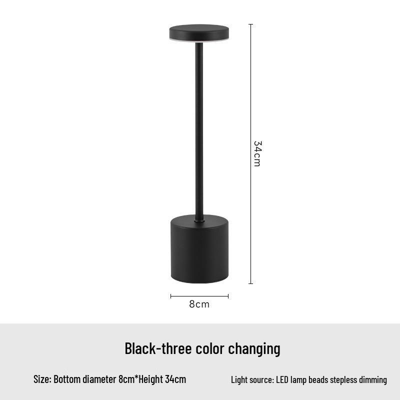 

Минималистичная ретро светодиодная настольная лампа с сенсорной зарядкой USB