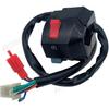 Spare parts Left Handlebar Function Switch Assy Fit for Linhai 260 300 LH260ATV LH300ATV ATV Quad 30114 25523