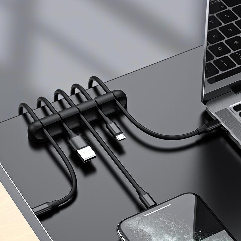 Self-Adhesive Cable Clips for Car, Home, and Office