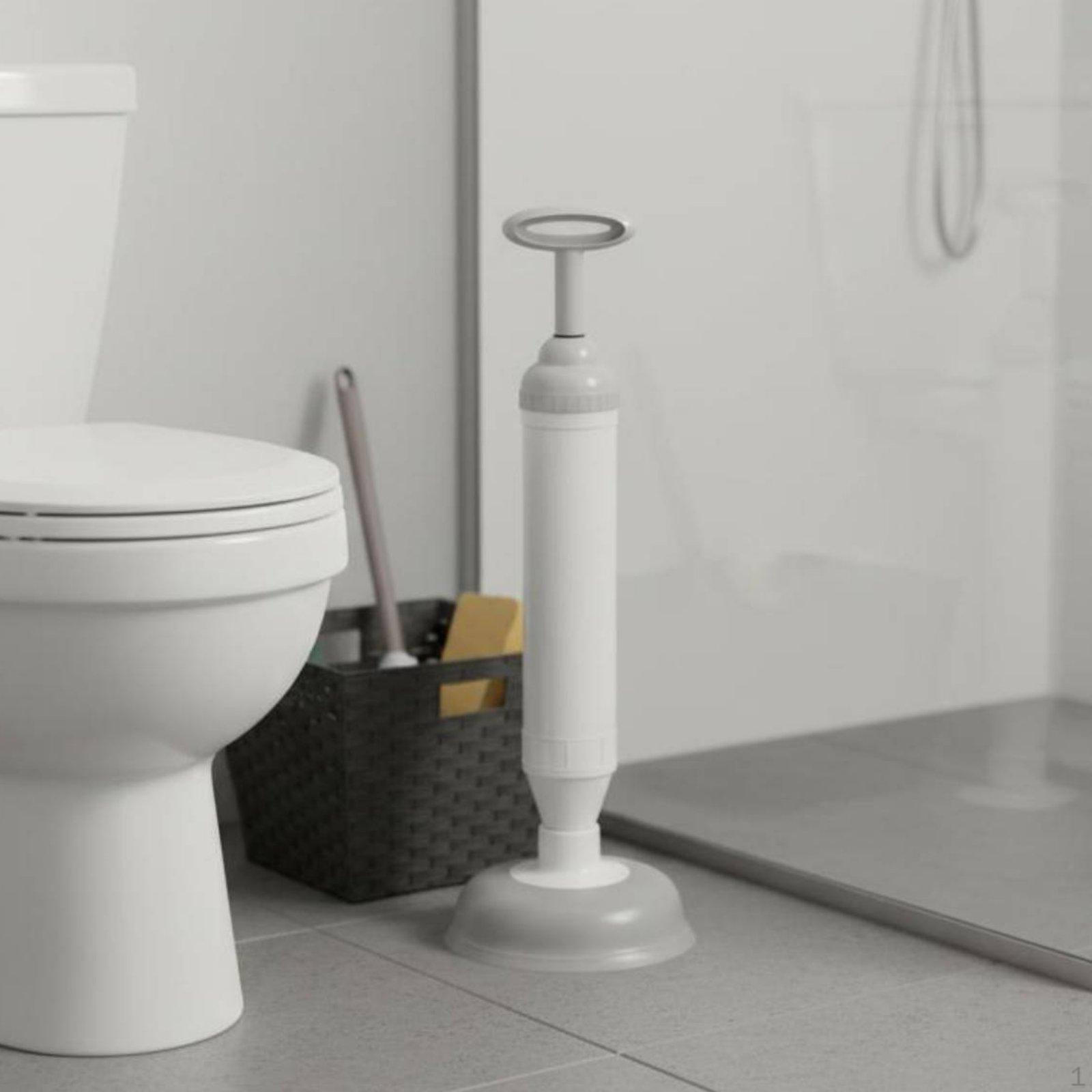 High Pressure Plunger Strong Suction Toilet Unclogger Tool Heavy Duty Clog Remover for