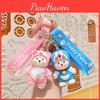 Doraemon Pikachu Linabell Totoro Lotso Keychain Bag Decoration Gift Kids